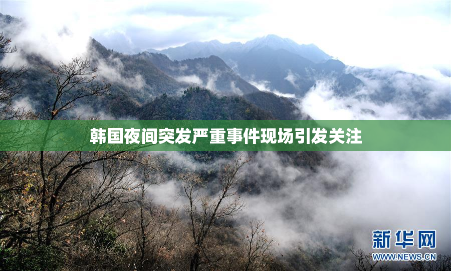 韩国夜间突发严重事件现场引发关注