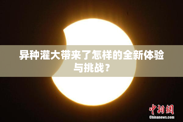异种灌大带来了怎样的全新体验与挑战？