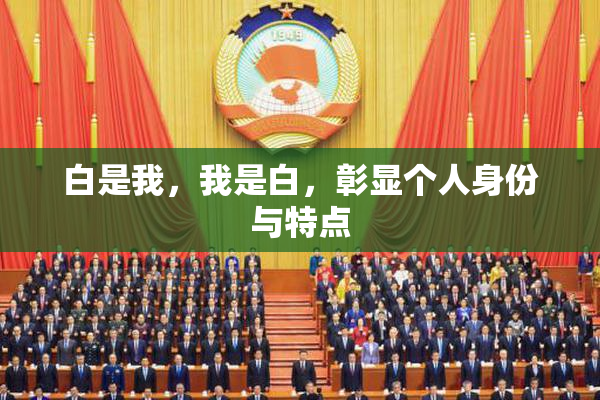 白是我，我是白，彰显个人身份与特点