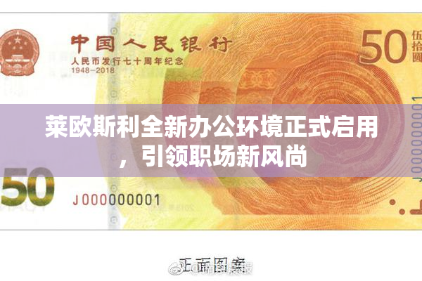 莱欧斯利全新办公环境正式启用，引领职场新风尚