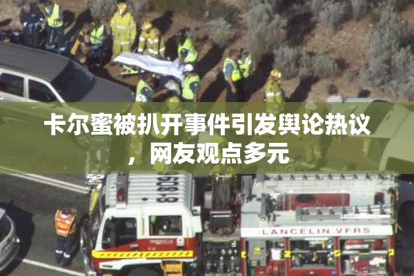 卡尔蜜被扒开事件引发舆论热议，网友观点多元