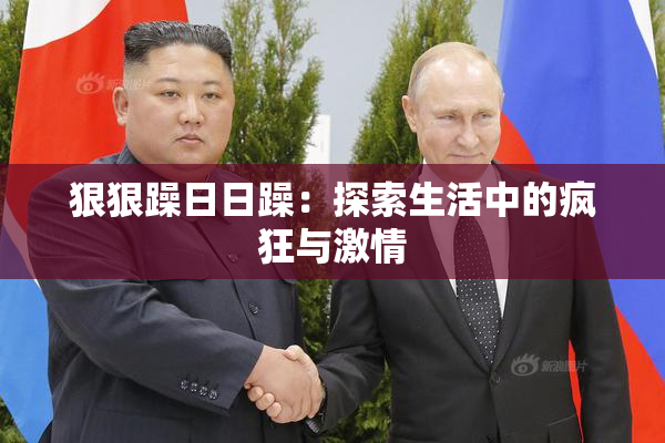 狠狠躁日日躁：探索生活中的疯狂与激情