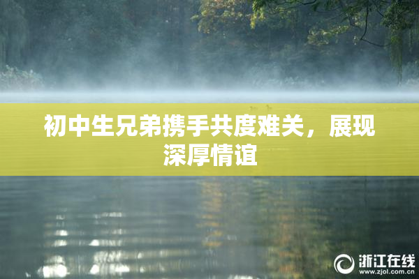 初中生兄弟携手共度难关，展现深厚情谊