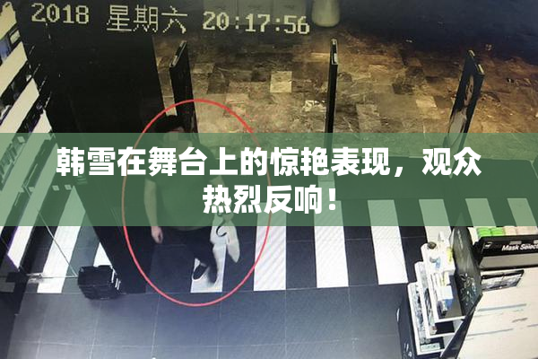 韩雪在舞台上的惊艳表现，观众热烈反响！