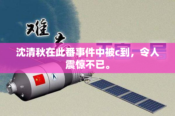 沈清秋在此番事件中被c到，令人震惊不已。