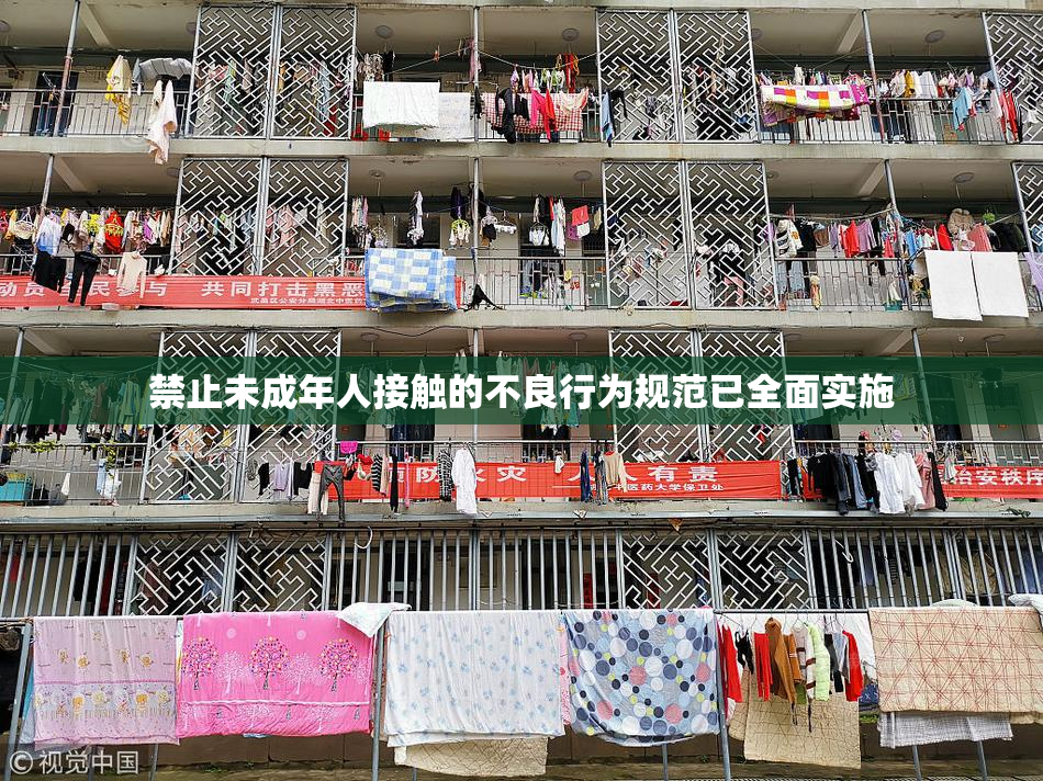 禁止未成年人接触的不良行为规范已全面实施