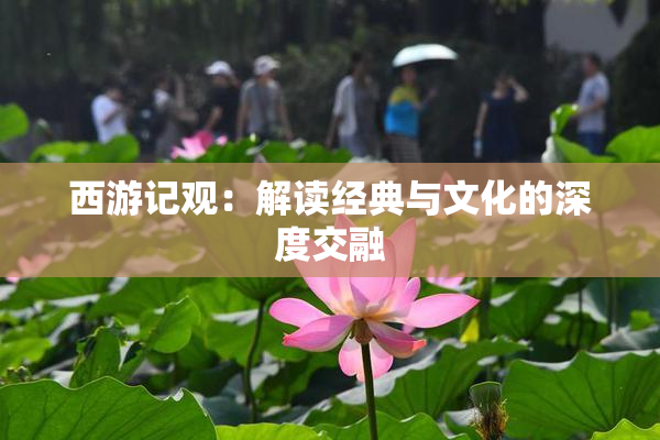 西游记观：解读经典与文化的深度交融