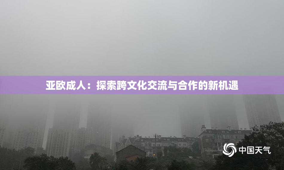亚欧成人：探索跨文化交流与合作的新机遇