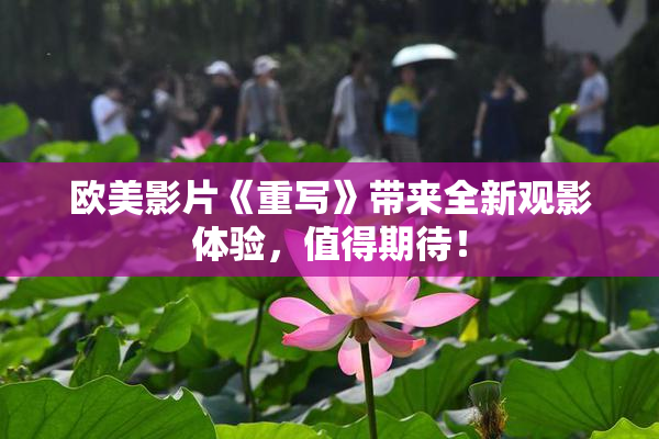 欧美影片《重写》带来全新观影体验，值得期待！