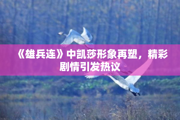 《雄兵连》中凯莎形象再塑，精彩剧情引发热议