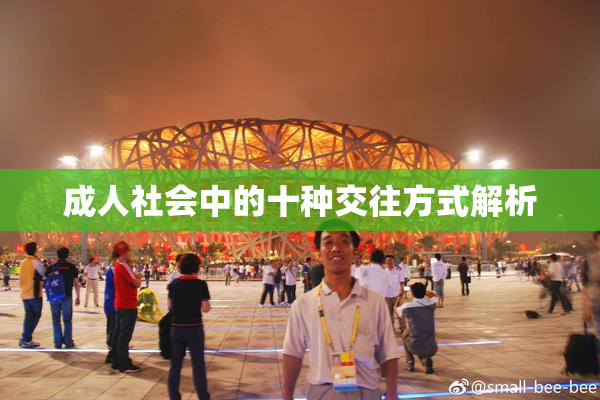 成人社会中的十种交往方式解析