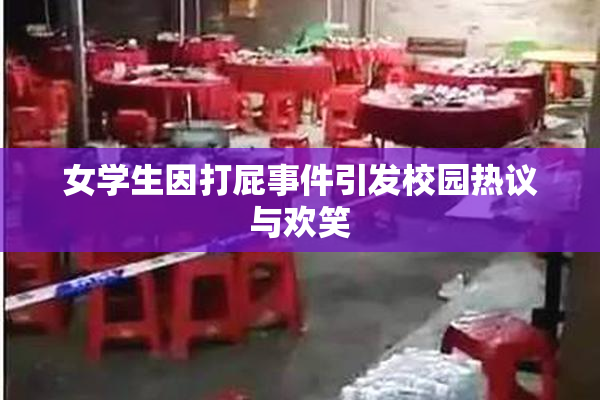 女学生因打屁事件引发校园热议与欢笑