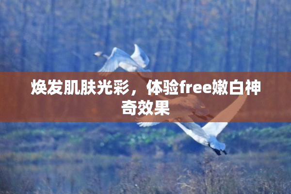 焕发肌肤光彩，体验free嫩白神奇效果