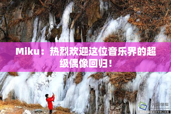 Miku：热烈欢迎这位音乐界的超级偶像回归！
