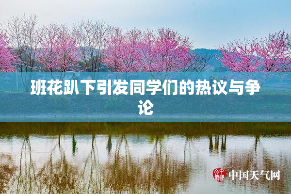 班花趴下引发同学们的热议与争论