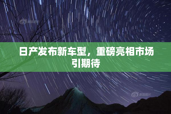 日产发布新车型，重磅亮相市场引期待