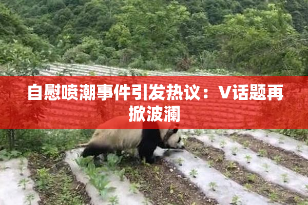 自慰喷潮事件引发热议：V话题再掀波澜