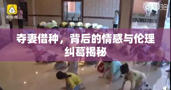 夺妻借种，背后的情感与伦理纠葛揭秘