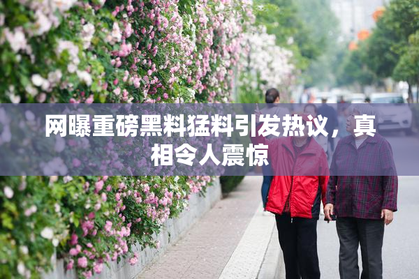 网曝重磅黑料猛料引发热议，真相令人震惊