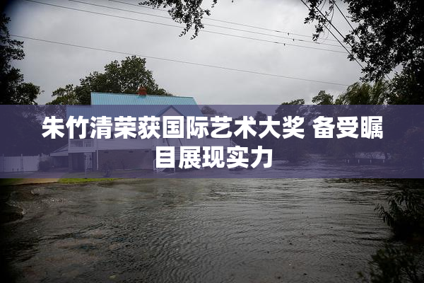朱竹清荣获国际艺术大奖 备受瞩目展现实力