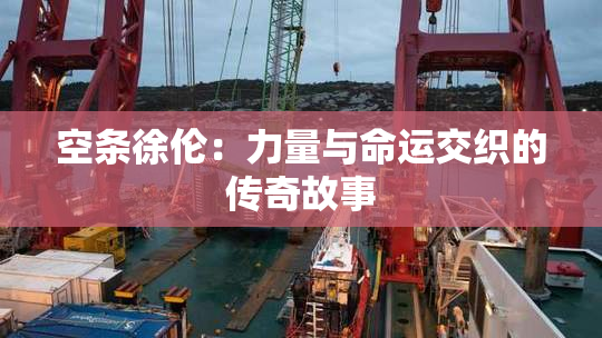 空条徐伦：力量与命运交织的传奇故事