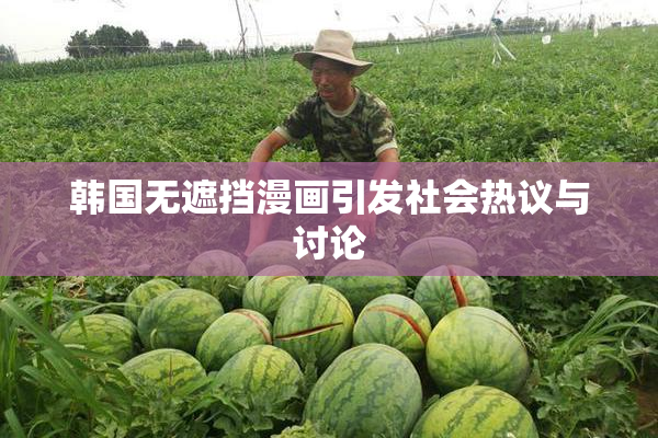 韩国无遮挡漫画引发社会热议与讨论