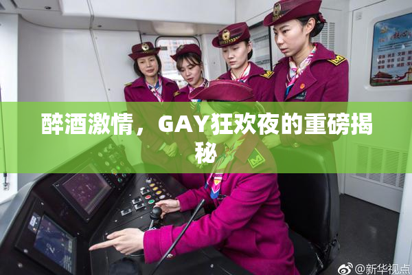 醉酒激情，GAY狂欢夜的重磅揭秘