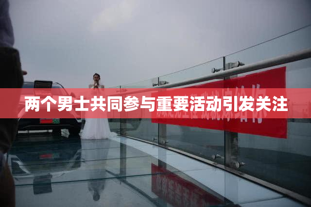 两个男士共同参与重要活动引发关注