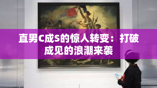 直男C成S的惊人转变：打破成见的浪潮来袭