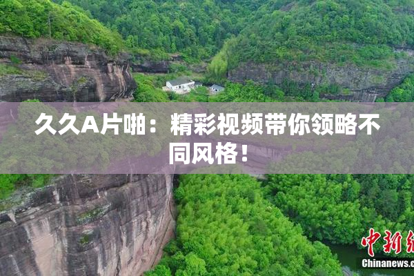 久久A片啪：精彩视频带你领略不同风格！