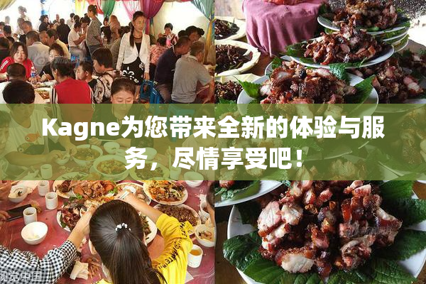 Kagne为您带来全新的体验与服务，尽情享受吧！
