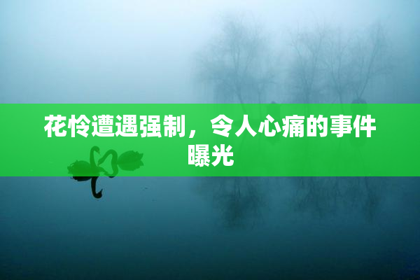 花怜遭遇强制，令人心痛的事件曝光