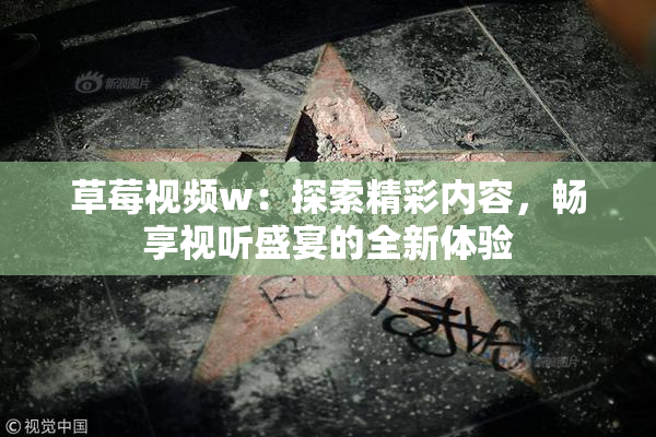 草莓视频w：探索精彩内容，畅享视听盛宴的全新体验