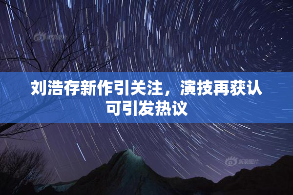 刘浩存新作引关注，演技再获认可引发热议