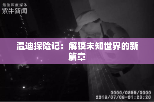 温迪探险记：解锁未知世界的新篇章
