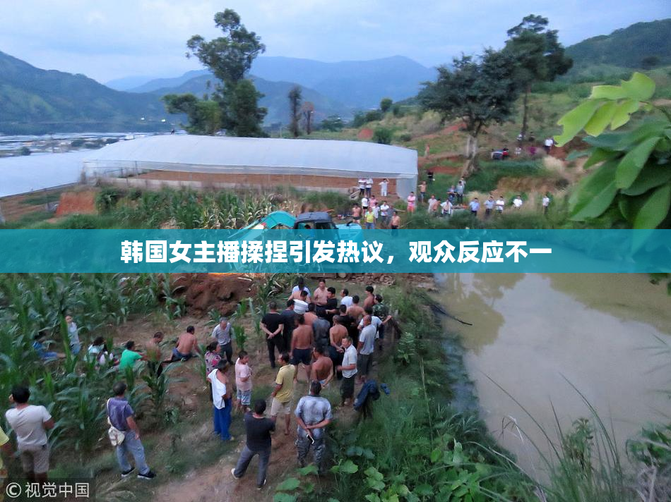 韩国女主播揉捏引发热议，观众反应不一