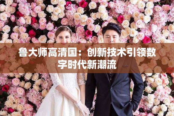 鲁大师高清国：创新技术引领数字时代新潮流