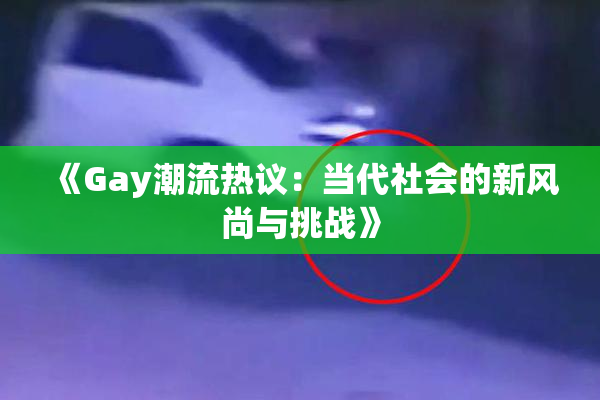 《Gay潮流热议：当代社会的新风尚与挑战》