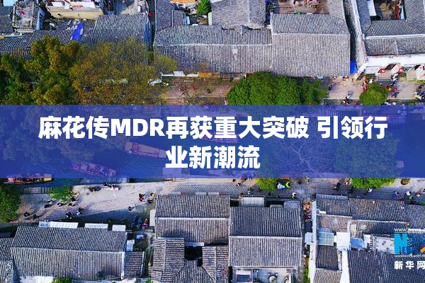 麻花传MDR再获重大突破 引领行业新潮流