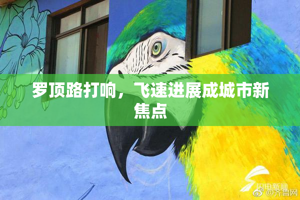 罗顶路打响，飞速进展成城市新焦点