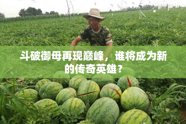 斗破御母再现巅峰，谁将成为新的传奇英雄？