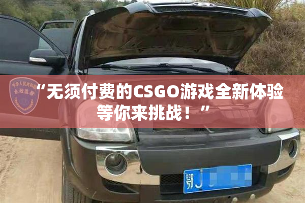 “无须付费的CSGO游戏全新体验等你来挑战！”