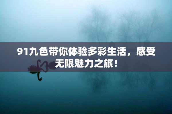 91九色带你体验多彩生活，感受无限魅力之旅！