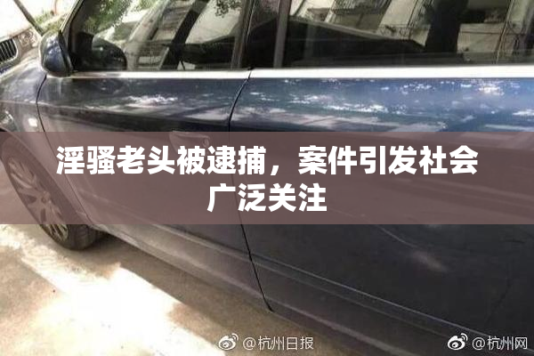 淫骚老头被逮捕，案件引发社会广泛关注