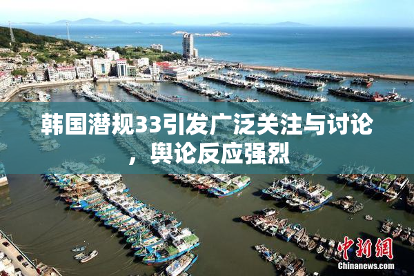 韩国潜规33引发广泛关注与讨论，舆论反应强烈