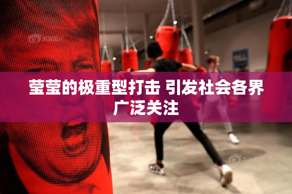 莹莹的极重型打击 引发社会各界广泛关注