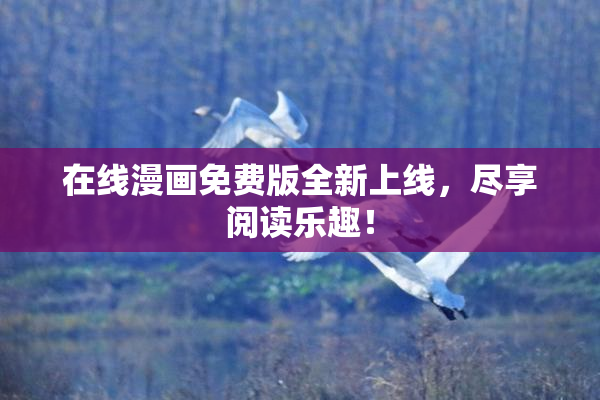 在线漫画免费版全新上线，尽享阅读乐趣！
