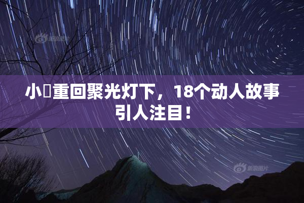 小泬重回聚光灯下，18个动人故事引人注目！