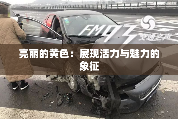 亮丽的黄色：展现活力与魅力的象征