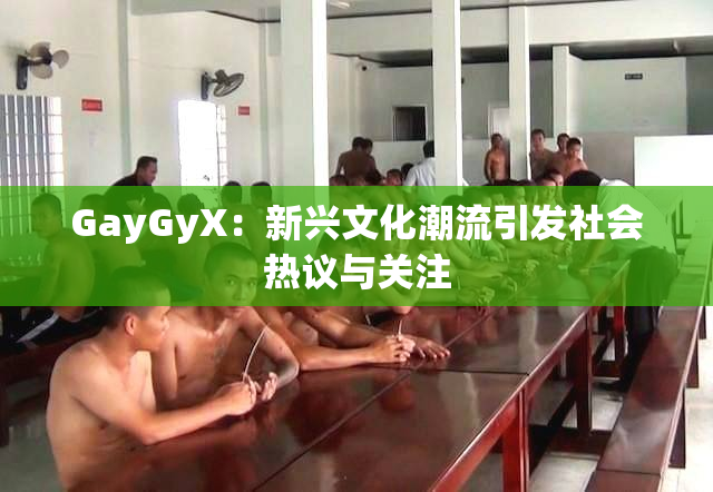 GayGyX：新兴文化潮流引发社会热议与关注
